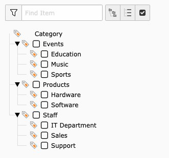 Full TYPO3 category tree